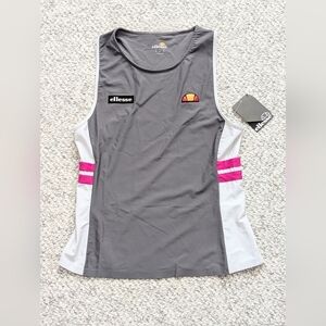 NWT Ellesse Women's (Size 10) Woodside Racerback Tank Top w/Moisture Wicking